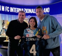 Bikin Iri! Greysia Dapat Kostum Keramat Inter Milan